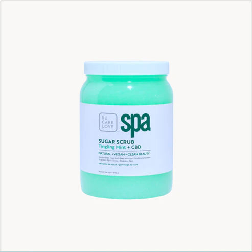 Tingling Mint + CBD Sugar Scrub